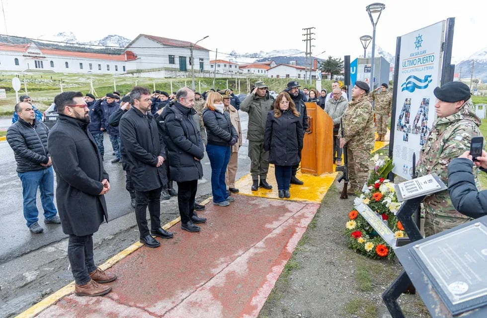 Tierra del Fuego: rindieron homenaje a los 44 tripulantes del ARA San Juan