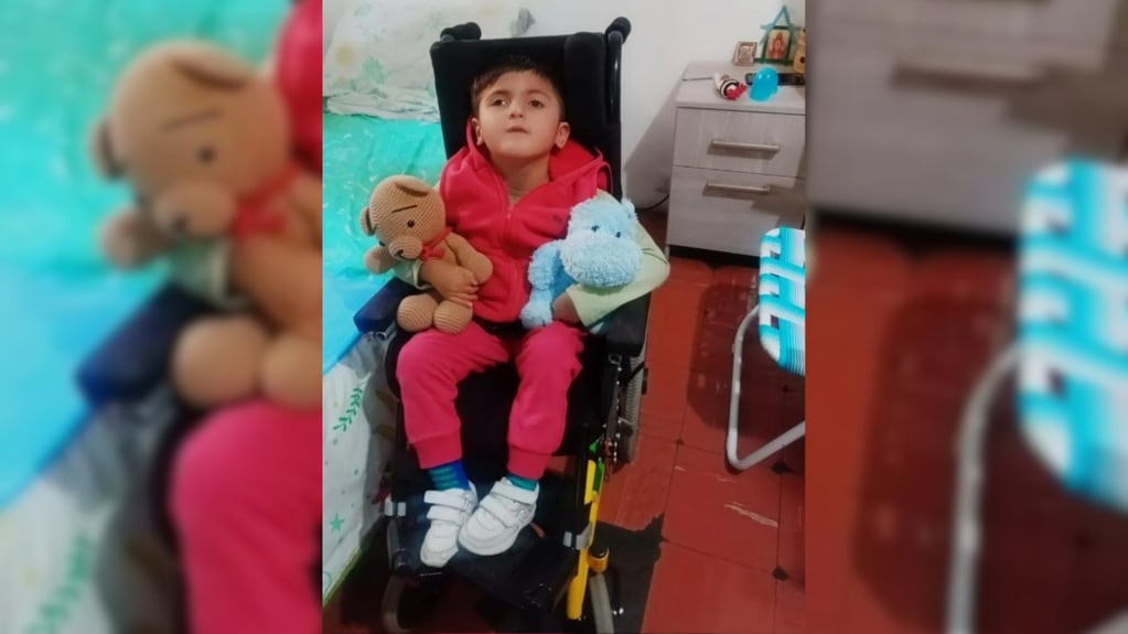Un nene sanjuanino tiene parálisis cerebral y necesita una casa para tener internación domiciliaria