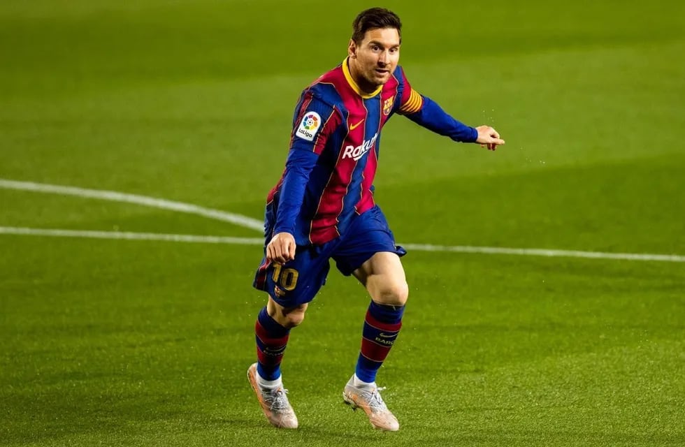 Lionel Messi metió dos goles contra Getafe.