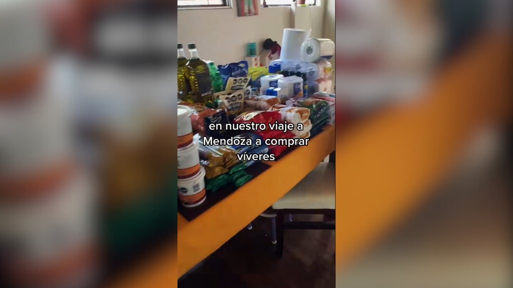 El boom de compras de los chilenos en Mendoza es viral en TikTok y genera polémica la cantidad de mercadería que se llevan