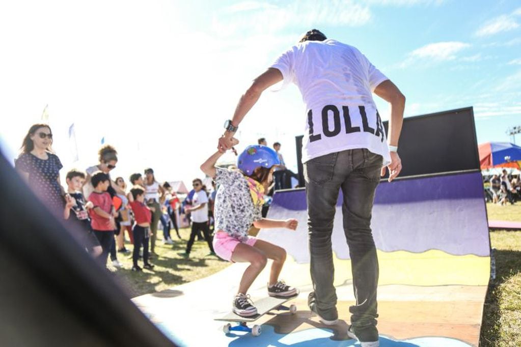 Espacio para los más chicos en el Lollapalooza Argentina 2019. (Foto: Prensa Lollapalooza)