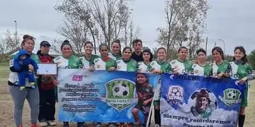 Comenzó el torneo de Fútbol Femenino en Punta Alta. (Foto: @detaquitomega )