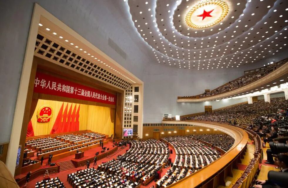 Congreso anual en China. (EFE)