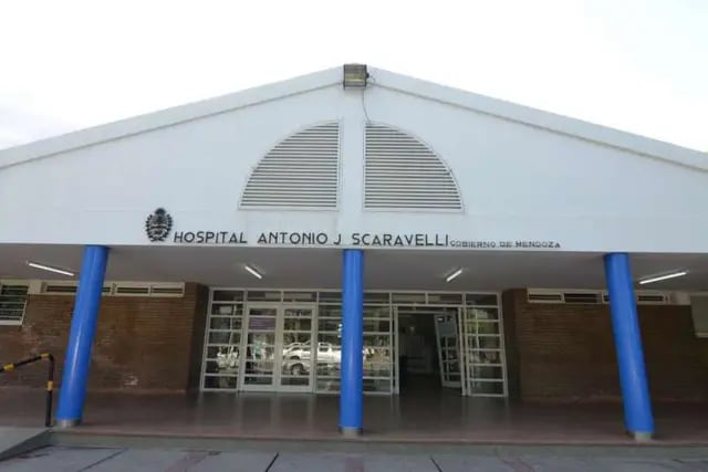 La mujer falleció ingresando al hospital Scaravelli de Tunuyán.  Archivo/Los Andes 