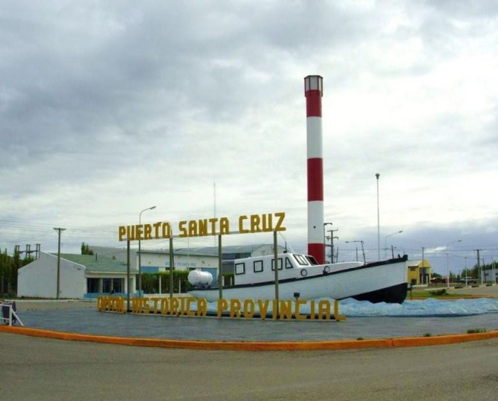 Puerto de Santa cruz vista