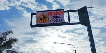 Tres Arroyos: se colocaron carteles con luces LED sobre las avenidas céntricas
