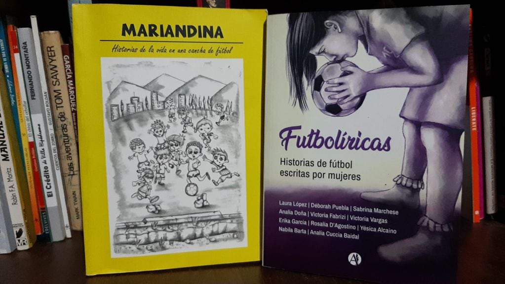 Libros: Mariandina y Futbolíricas