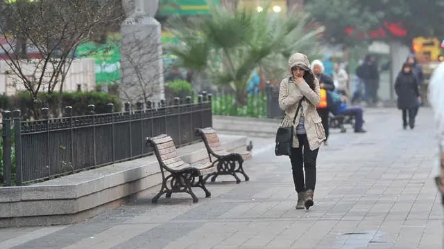 FRÍO. Desde el jueves bajarán las temperaturas en Córdoba (La Voz / Archivo).