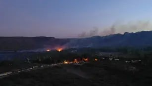 Incendio en Valle Grande