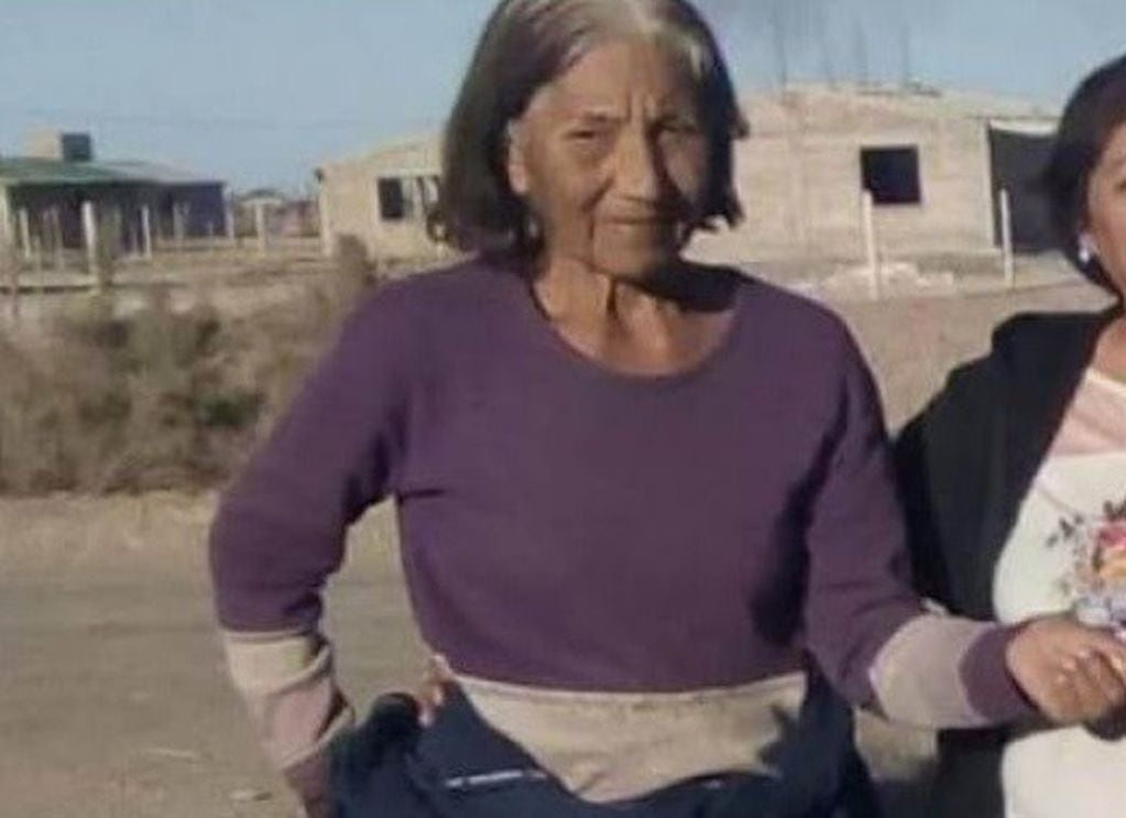 Fanny Fredes de 76 años que estaba desaparecida en Lavalle.