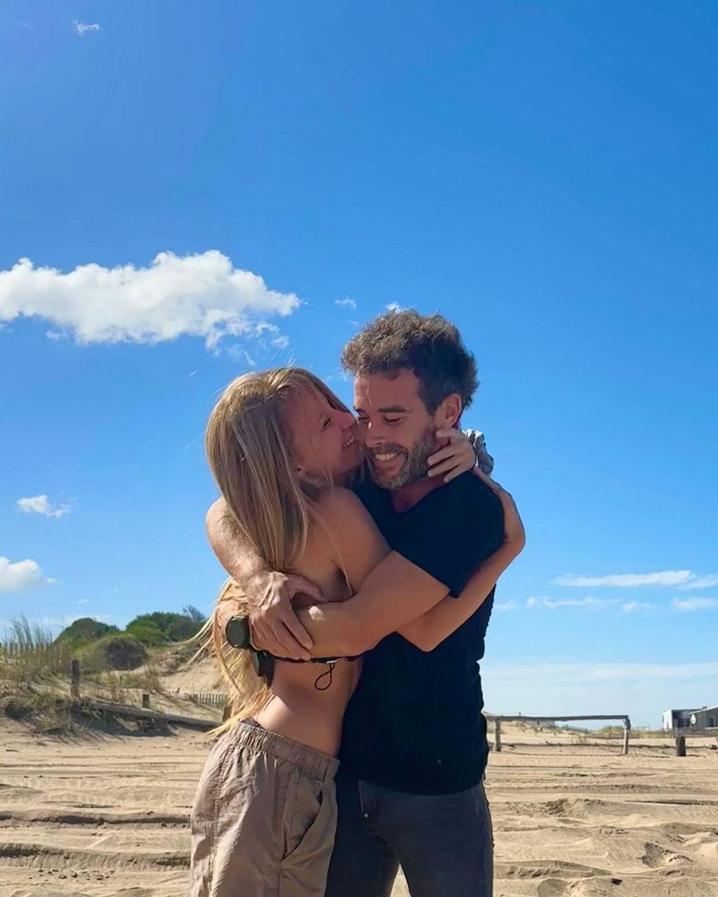Rocío Pardo y Nicolás Cabré confirmaron su romance