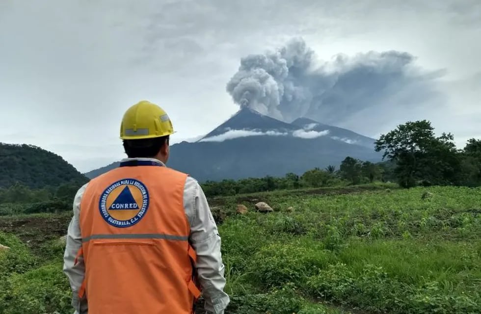 Al menos 25  muertos por la erupción del Volcán de Fuego en Guatemala. Foto: Especial/NOTIMEX/dpa