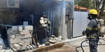 Incendio en empresa Teybo del Parque Industrial