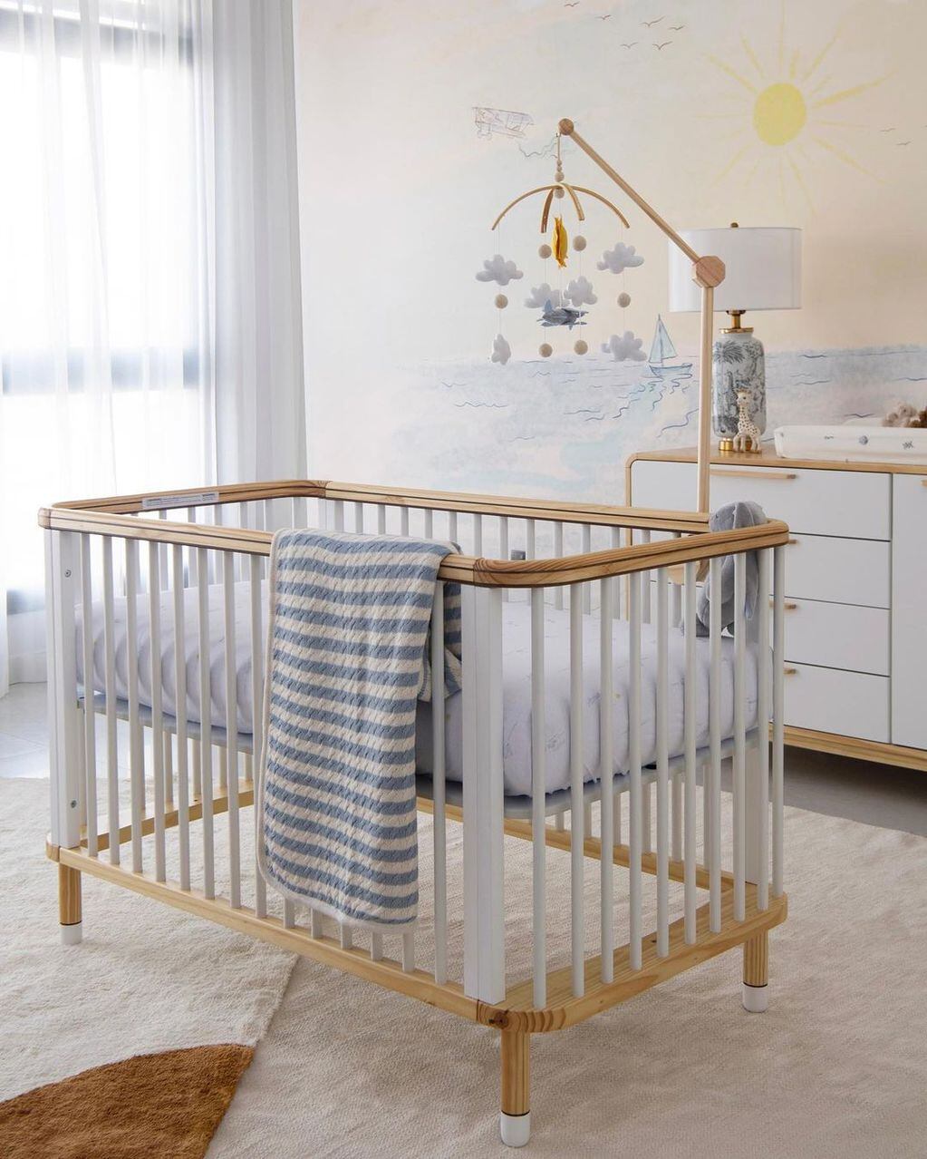 La habitación del bebé de Lindsay Lohan