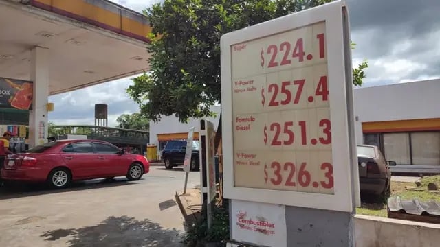 Aumento de combustible: Puerto Iguazú con los precios más caros de Misiones