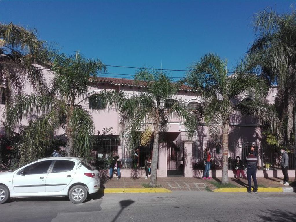 Geriátrico Santa Lucía donde se originó un brote por COVID-19 en Saldán. (Foto: archivo).