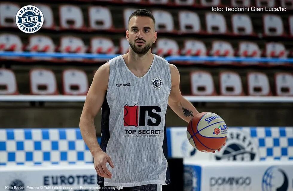 Pablo Bertone en KLEB Basket Ferrara