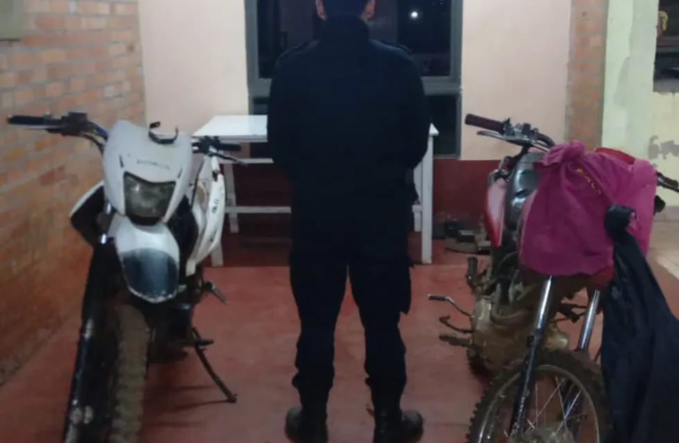 Detienen a un joven y recuperan una motocicleta en Santiago de Liniers.