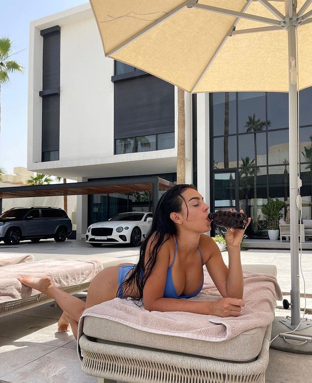 Georgina Rodríguez posa en bikini