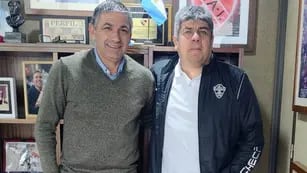 Juan Chulich y Pablo Moyano