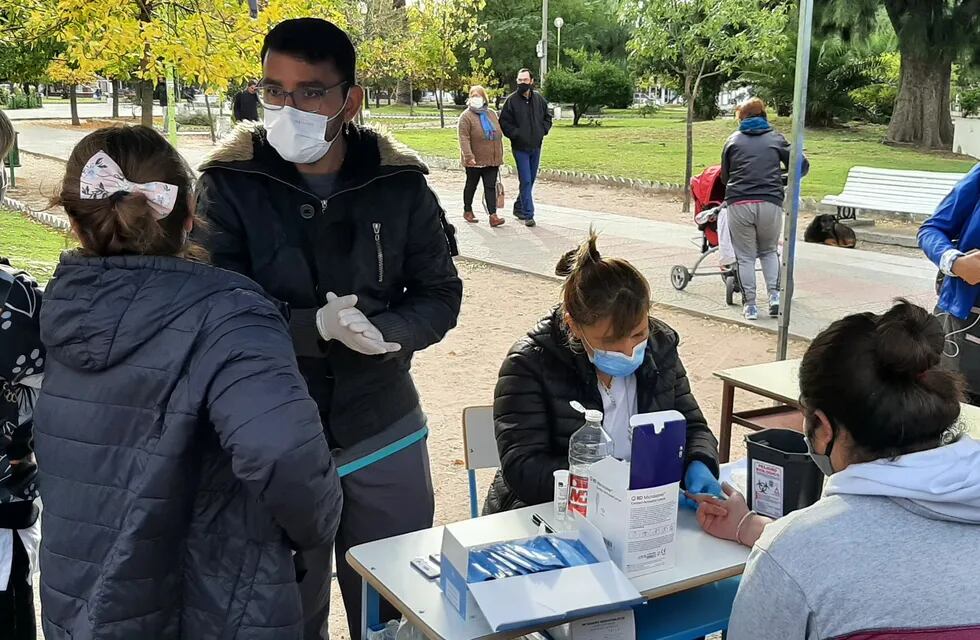 Exitosa jornada por el Día Mundial de la Salud en la Plaza Belgrano