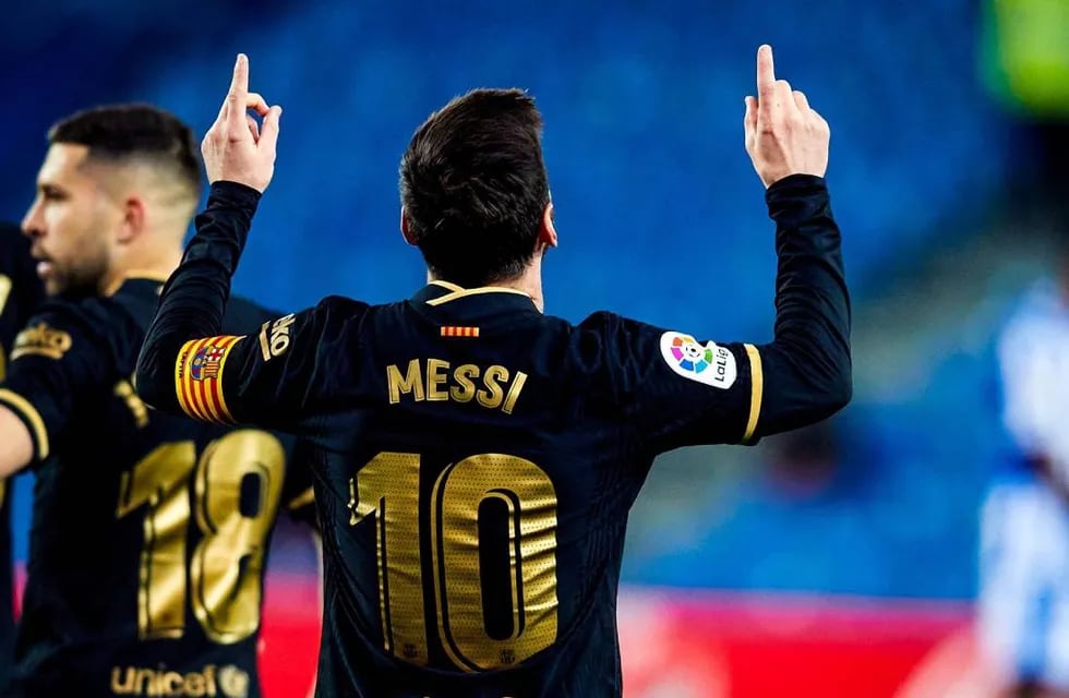 Messi quiere gritar un nuevo título con el Barcelona (AP).