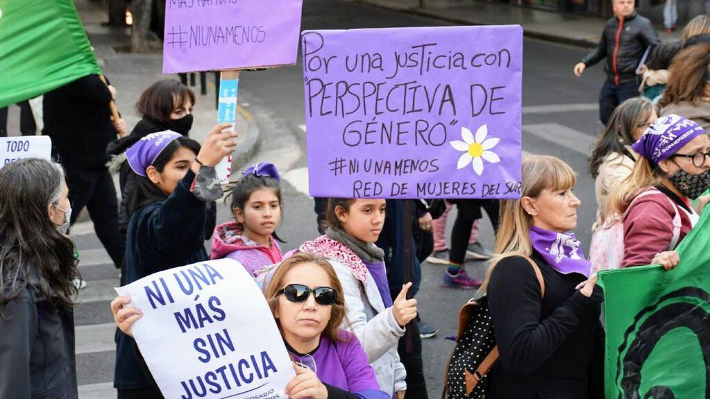 Marcha de Ni Una Menos en Rosario