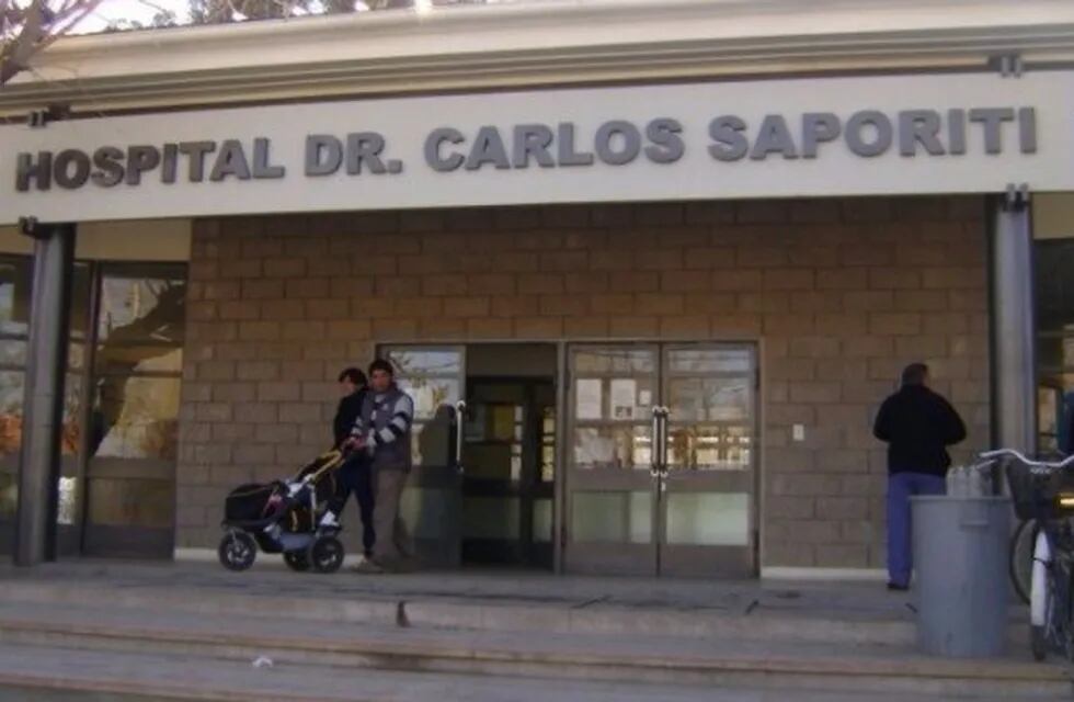 El hospital Carlos Saporiti ubicado en el departamento de Rivadavia, Mendoza.