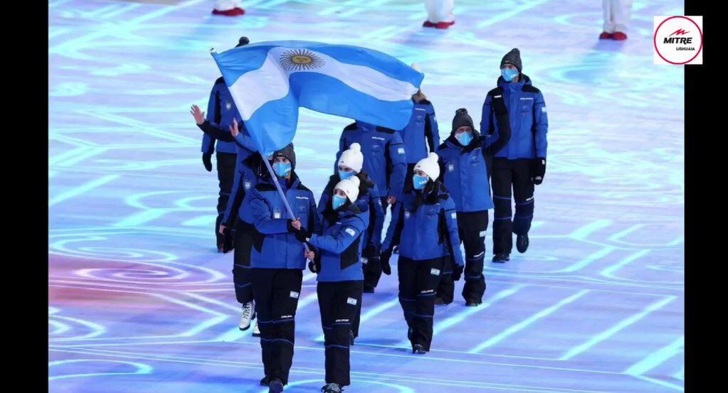 Francesca Baruzzi fue designada abanderada de la delegación argentina en los Juegos Olímpicos de invierno Pekín 2022, junto a Franco Dal Farra.