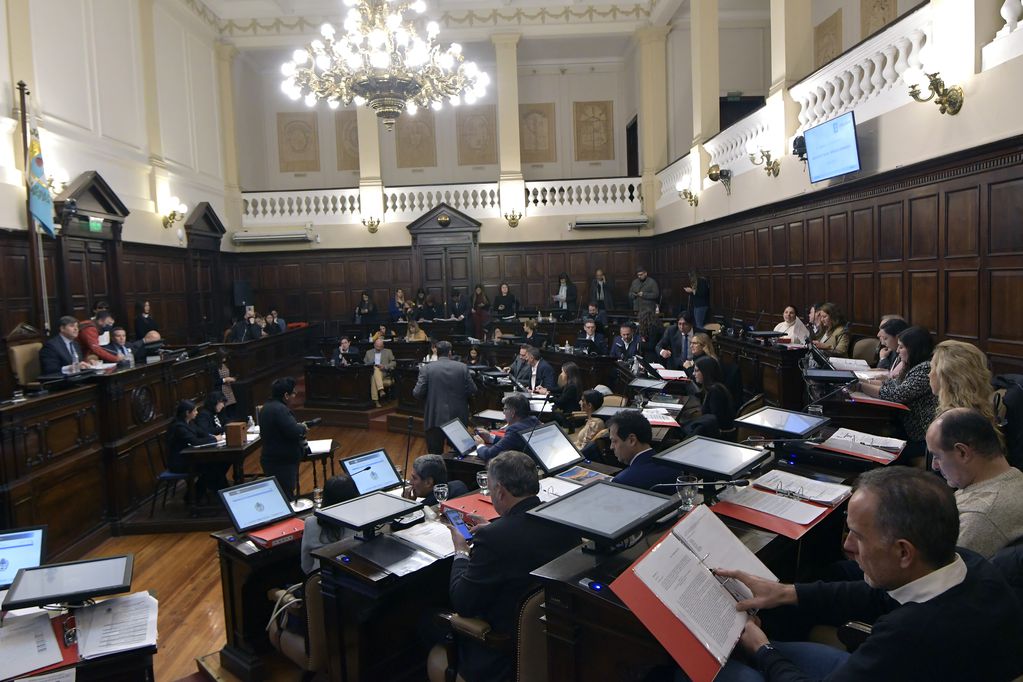 En el Senado de La Nación todavía no se pudo definir la ampliación o no de la Corte Suprema de Justicia. Foto: Orlando Pelichotti/ Los Andes.
