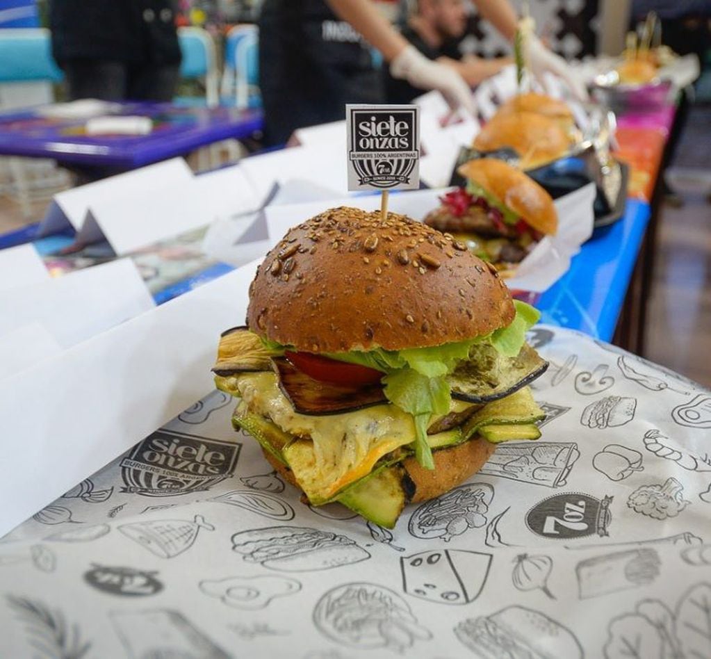 Hamburguesa vegetariana de 7 Onzas