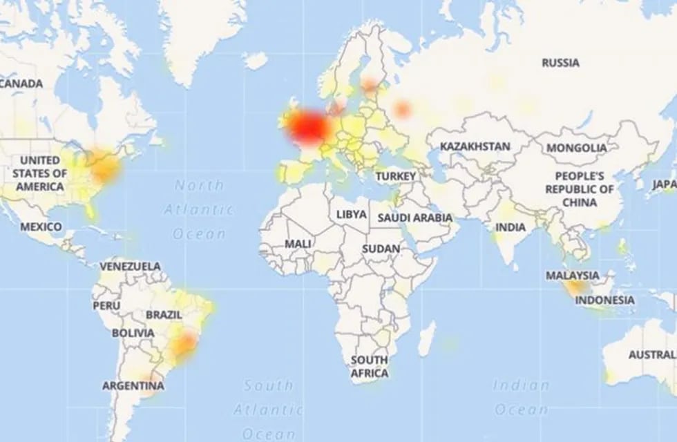 Reportaron la caída de Instagram y Facebook en varias partes del mundo