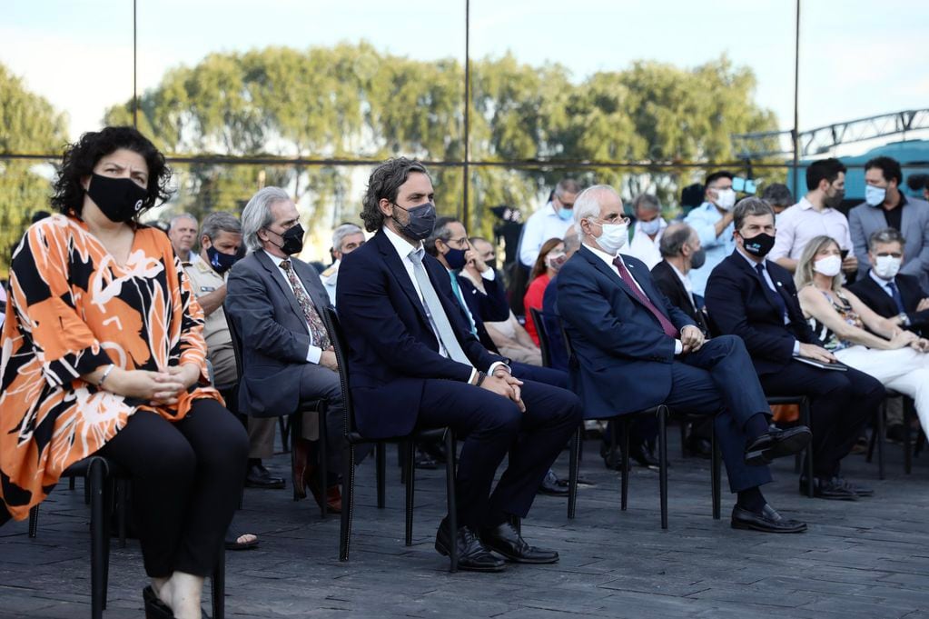 Vario funcionarios del Gabinete Nacional participaron del lanzamiento de la "Agenda Malvinas 40 años".