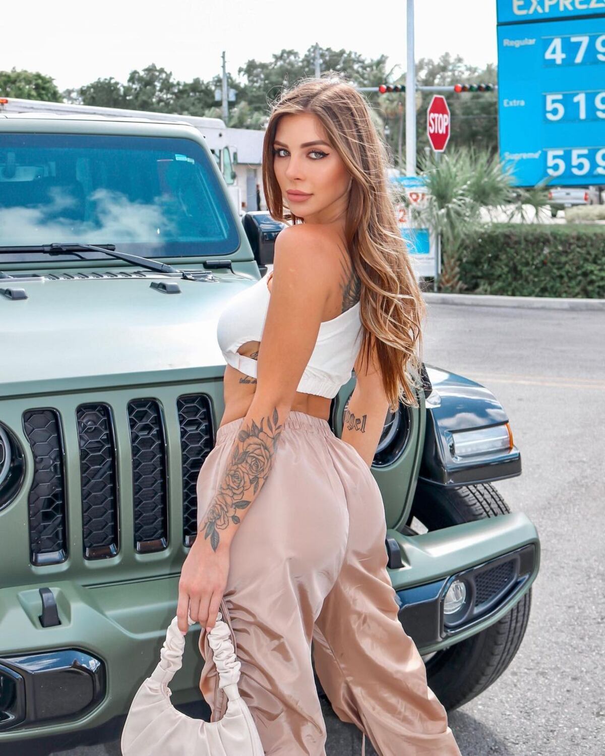 Romina Malaspina desde Miami