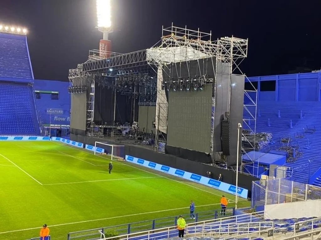 Cómo será el escenario de los shows de Duki en el Estadio de Vélez