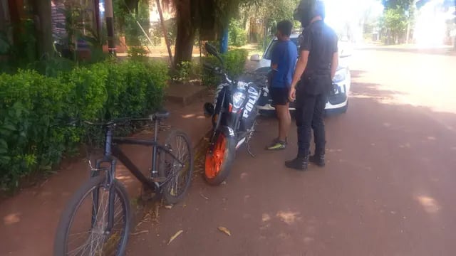 Montecarlo: sustrajo una bicicleta, la cambió de color y fue detenido
