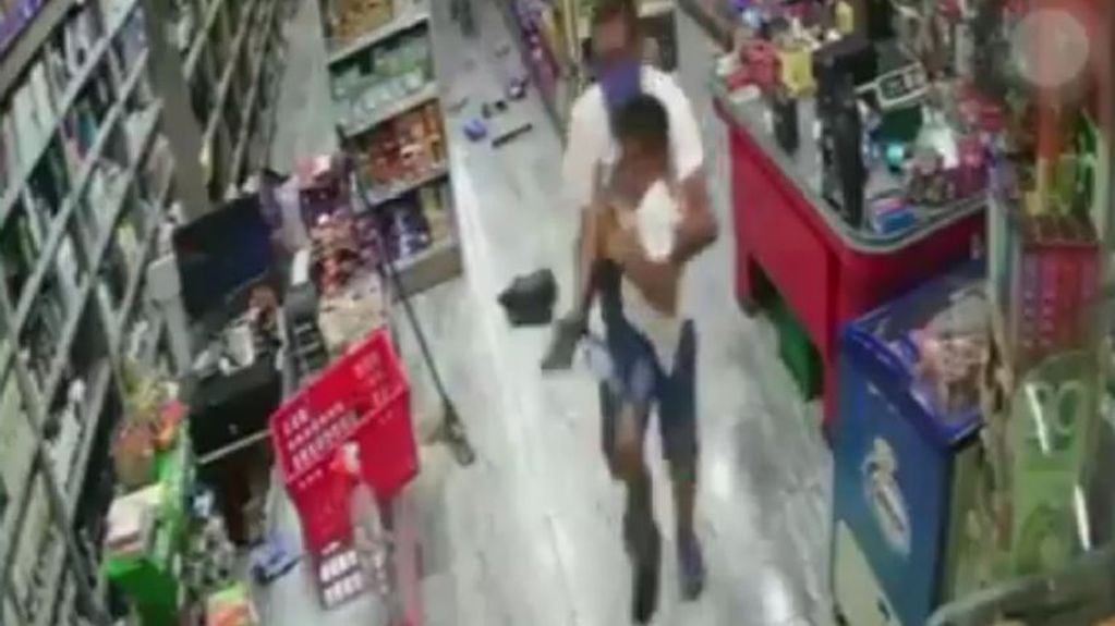Niño herido en un robo a un supermercado a General Rodríguez