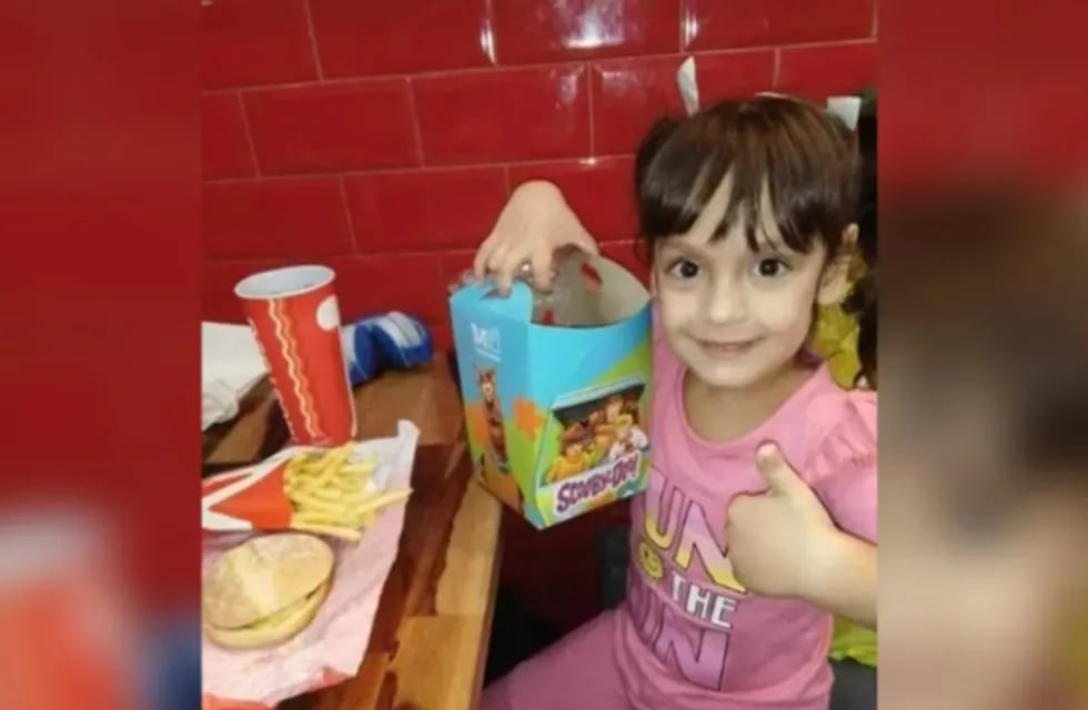 La menor, de 4 años, que falleció este lunes en Luján.
