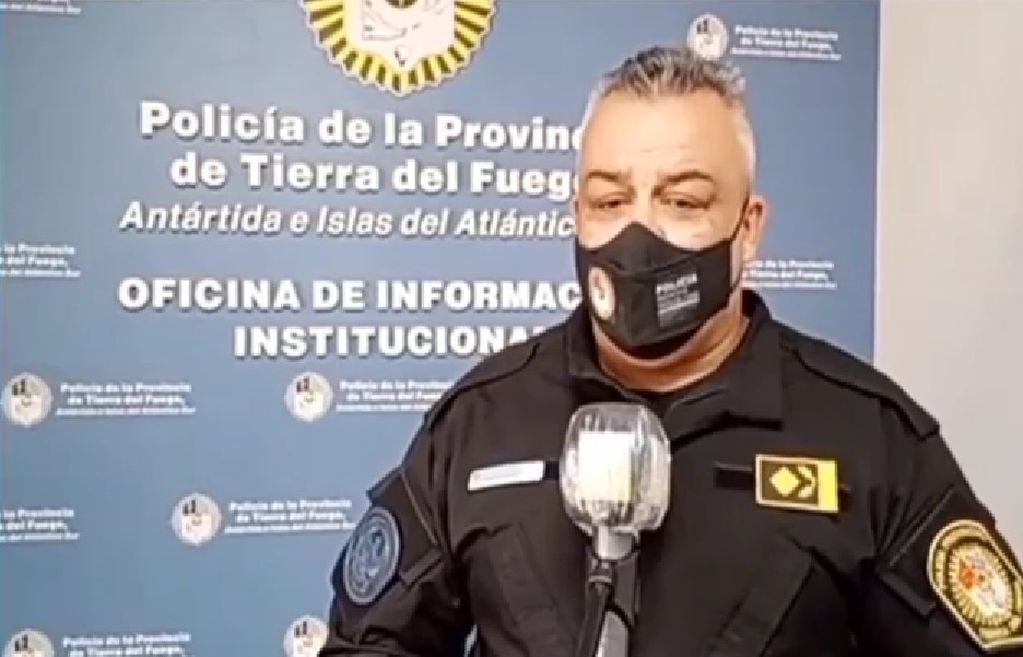 El comisario inspector Mariano Brazanovich, jefe de la Comisaría 5ta, relató lo sucedido.