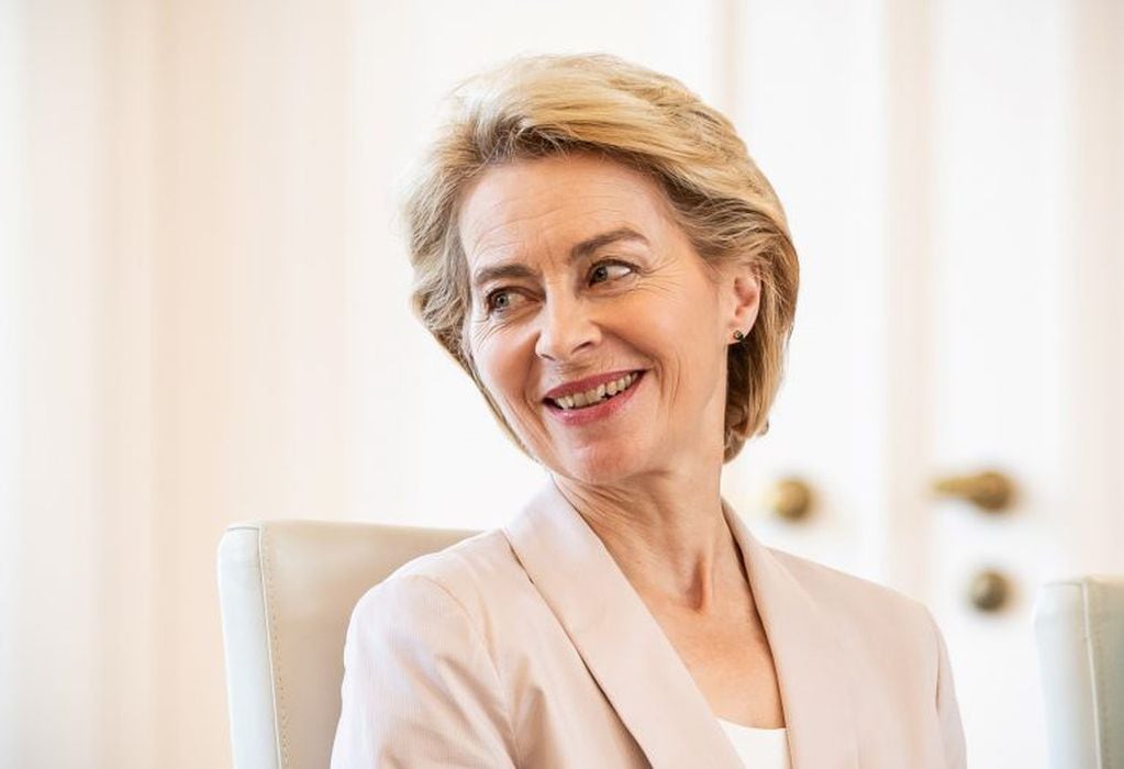 La alemana Ursula von der Leyen, presidenta de la Comisión Europea. Crédito: Michael Kappeler/dpa.