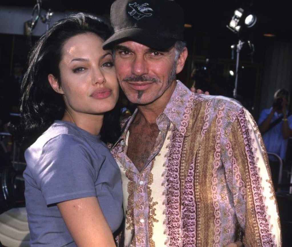 Angelina Jolie y Billy Bob Thornton, 20 años mayor que ella. (Web)