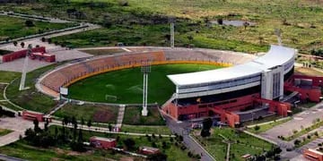 En el estadio "Juan Gilberto Funes". Foto: web Copa Argentina