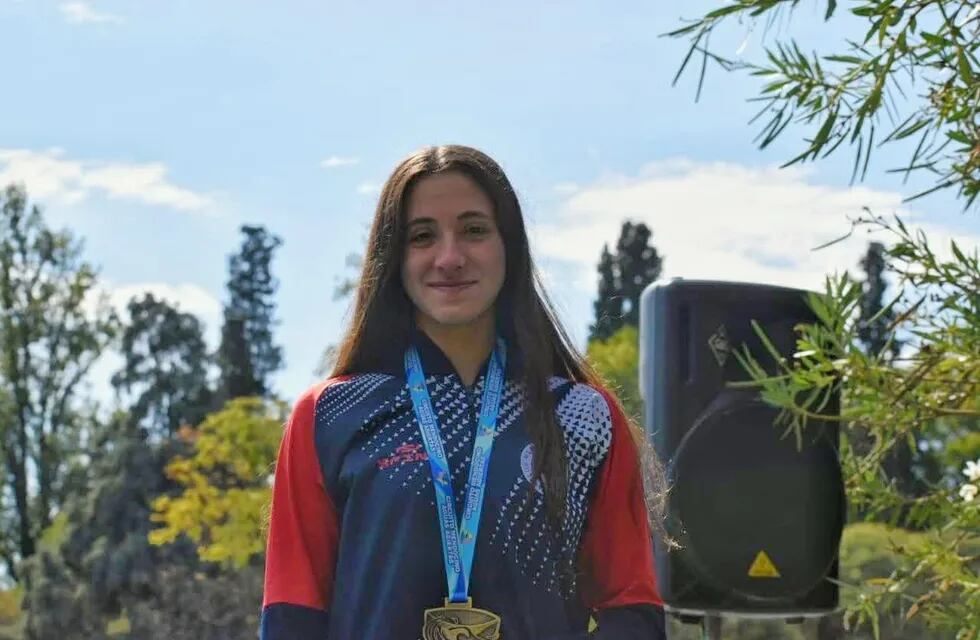 Martina Contreras, mendocina que irá al mundial.