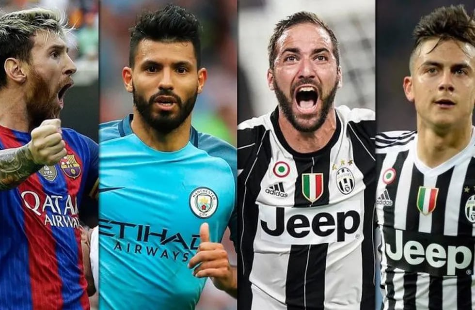Messi, Agu00fcero, Dybala e Higuaín, nominados al Balón de Oro 2016.