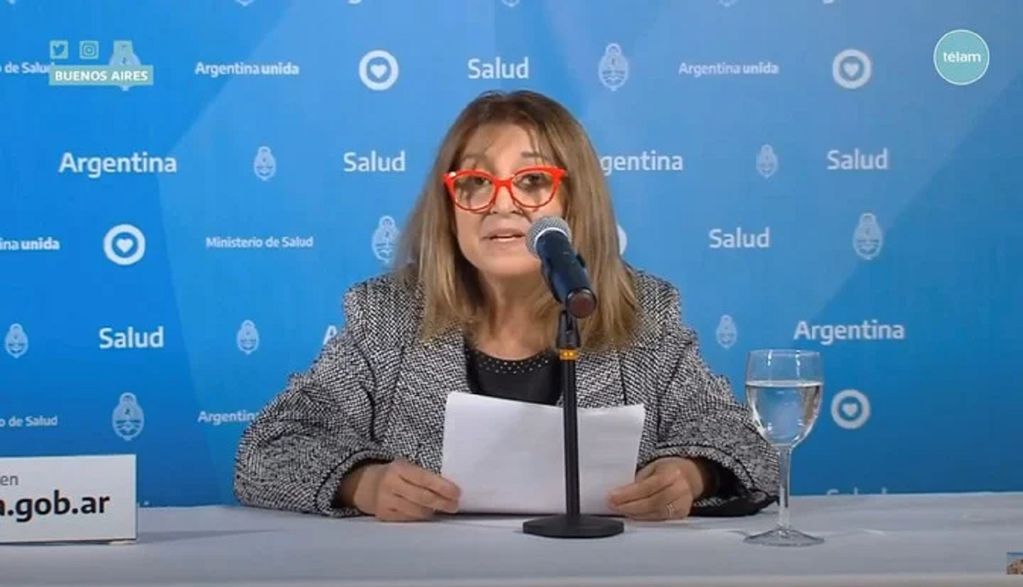 Sylvia Brunoldi, titular de la Liga Argentina de Protección al Diabético (Lapdi), reveló que Carla Vizzotti permitió visitas discrecionales a pacientes de Covid-19 cuando estaba prohibido. / Télam