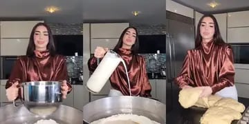 Cocinó 200 donas y se volvió viral