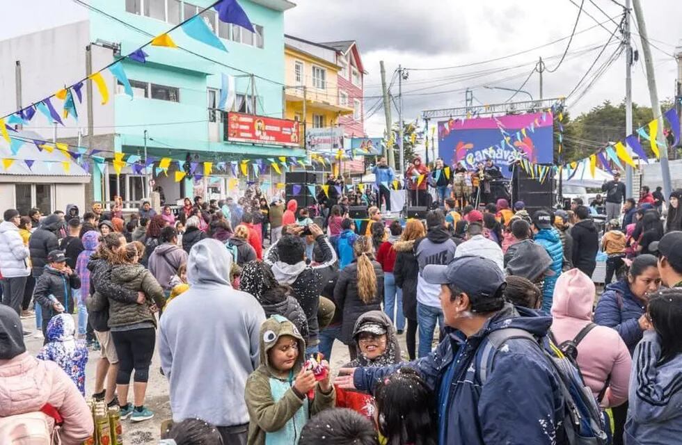 Gran participación en los “Carnavales barriales” en el Kaupén