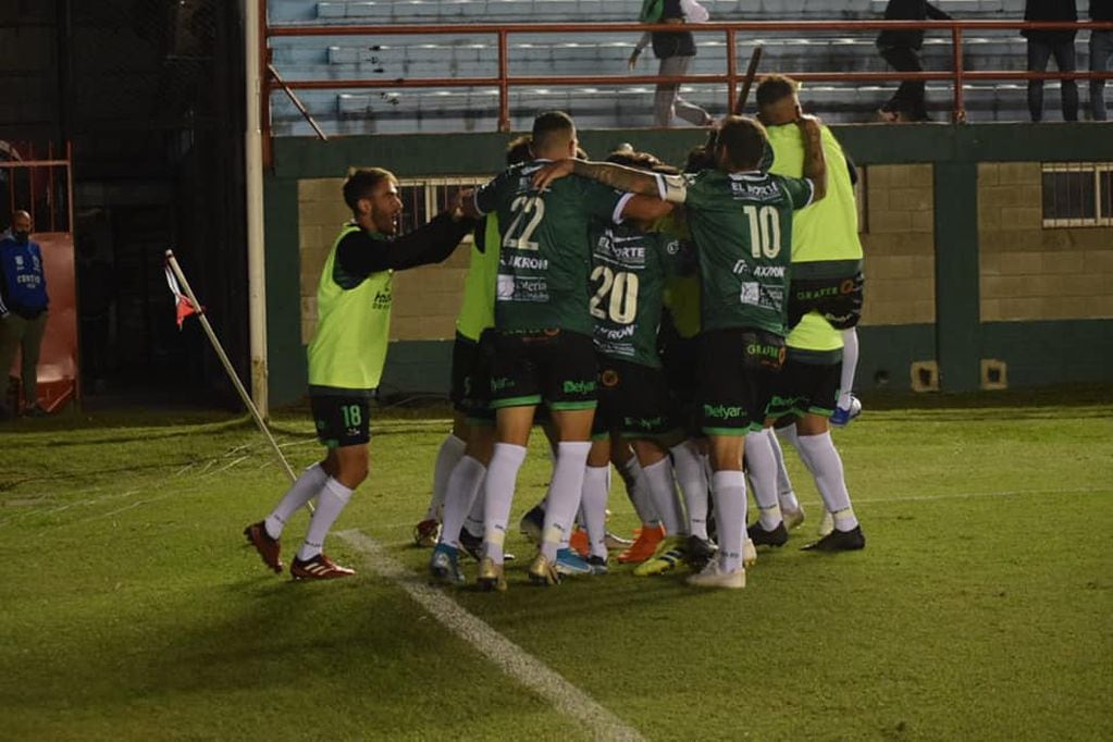 Arguello puso el 1-0 momentáneamente ( Foto: Prensa Sportivo Belgrano)