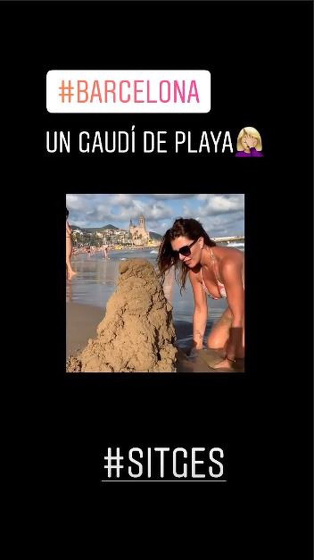 Mónica Ayos deslumbró a sus seguidores en las playas de Barcelona (Foto: Instagram/ @monicaayos)