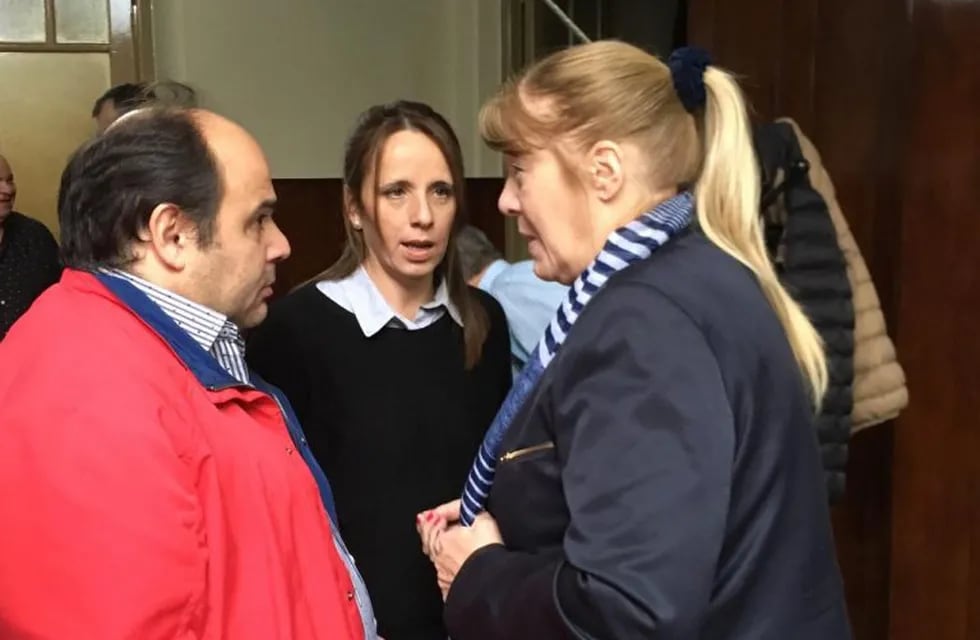 El dirigente puntaltense Damián Rossi acompañó a Margarita Stolbizer